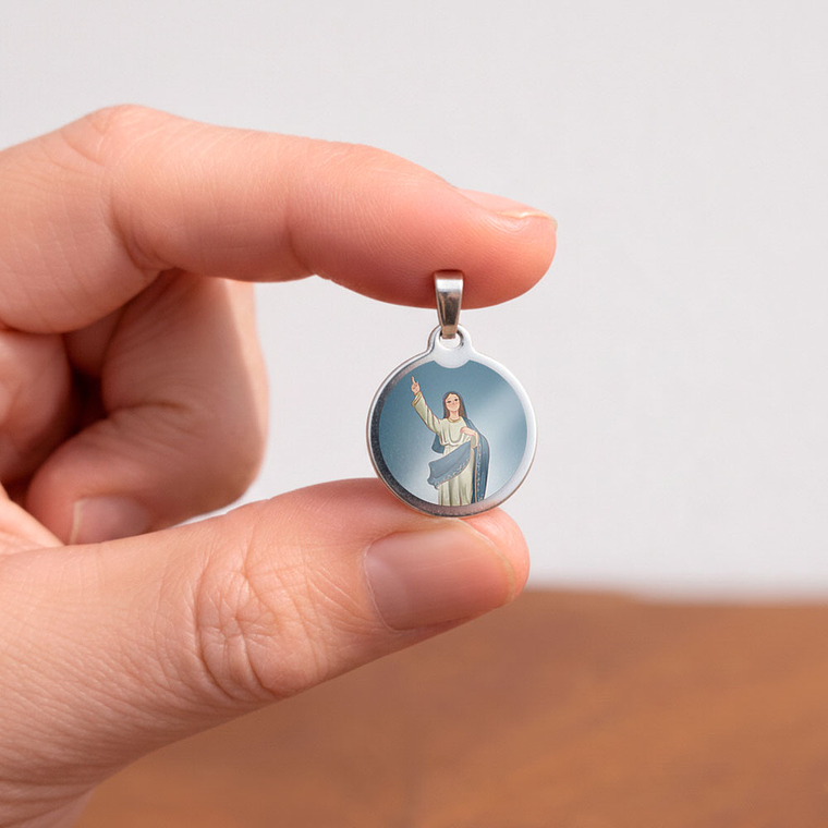 Medalha de aço de Nossa Senhora dos Navegantes 2