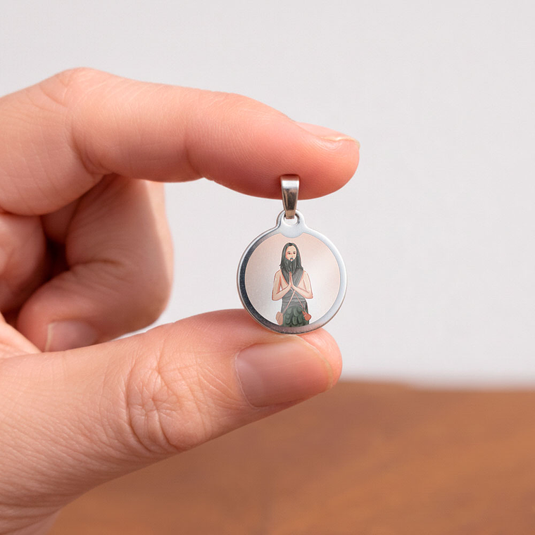 Medalha de aço de Santo Onofre 2