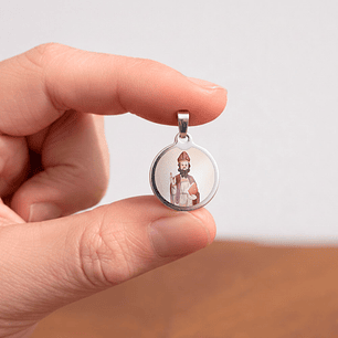 Saint Nicholas Steel Medal