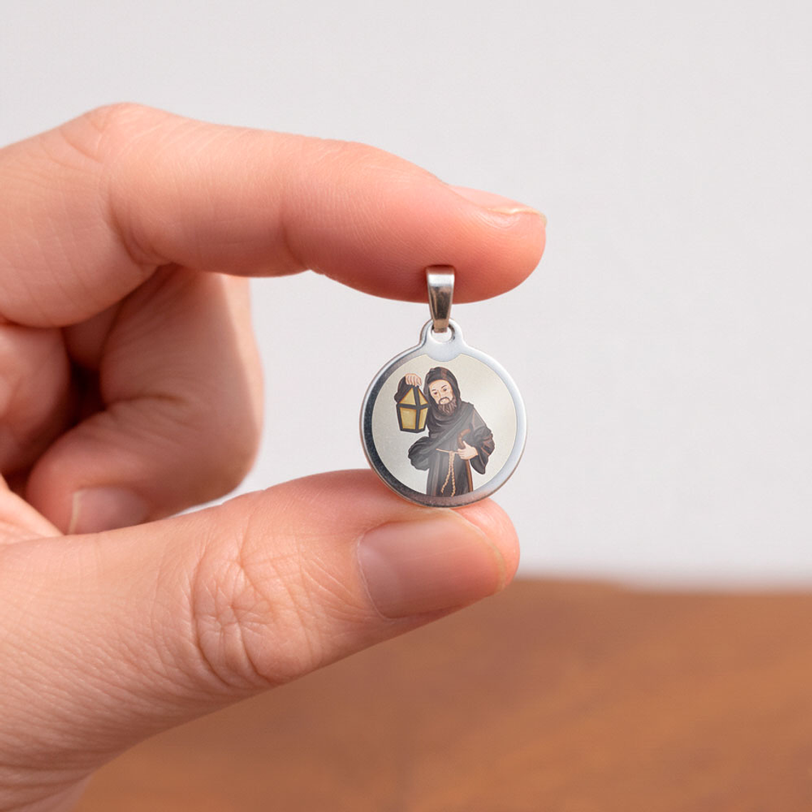 Saint Longinus Steel Medal 2