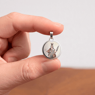 Médaille en acier de Sainte Marine