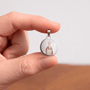 Saint Martial Steel Medal