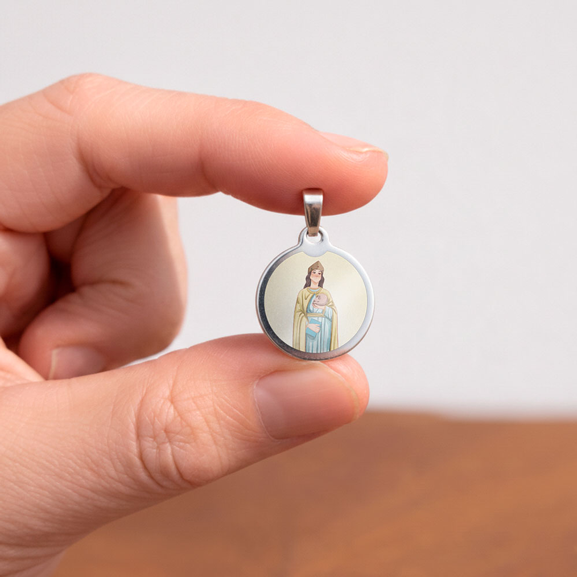 Medalha de aço de Santa Madalena 2