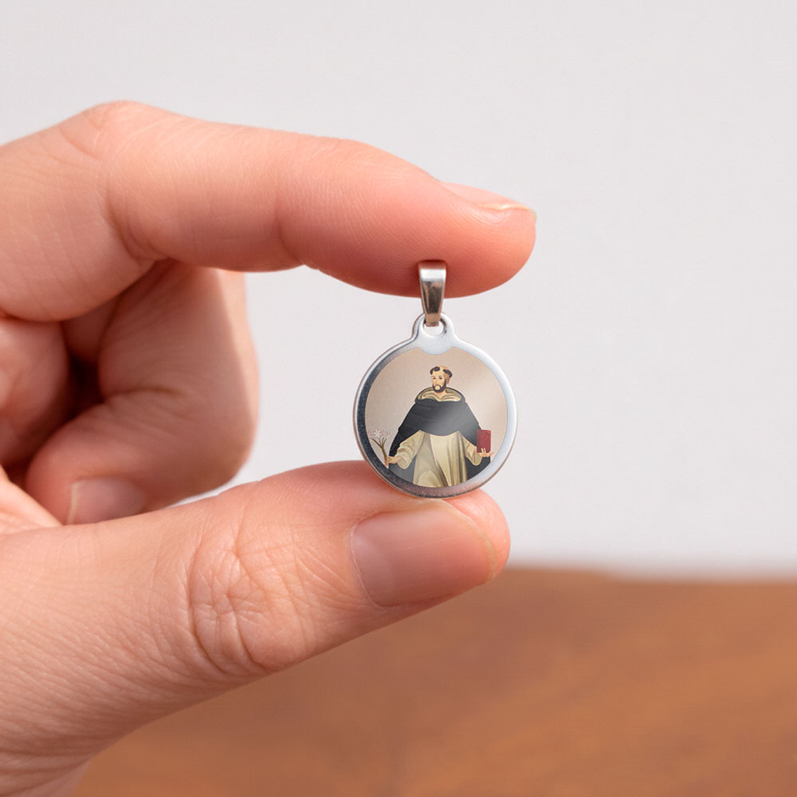 Medalha de aço de São Domingos Gusmão 2