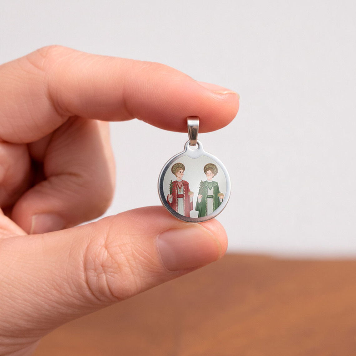 Medalha de aço de São Cosme e São Damião 2