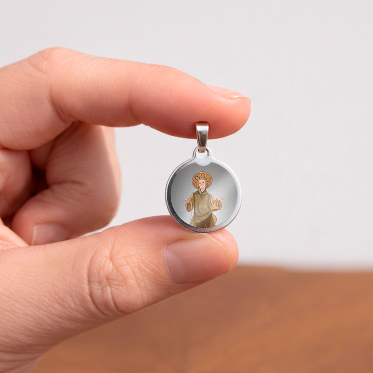 Medalha de aço de São Cono 2