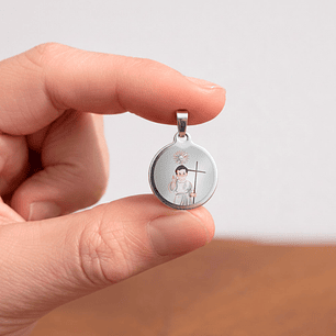 Baby Jesus Steel Medal