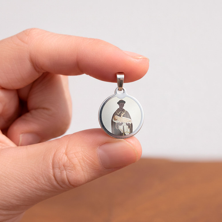 Medaglia in acciaio di San Benedetto 2