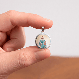 Saint Bartholomew Steel Medal