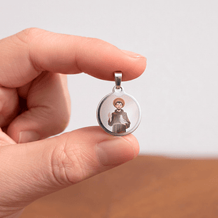 Saint Francis of Assisi Steel Medal