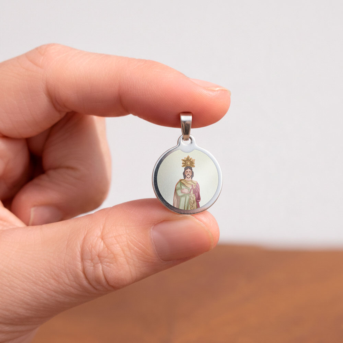 Medalha de aço de Santo Abdão 2