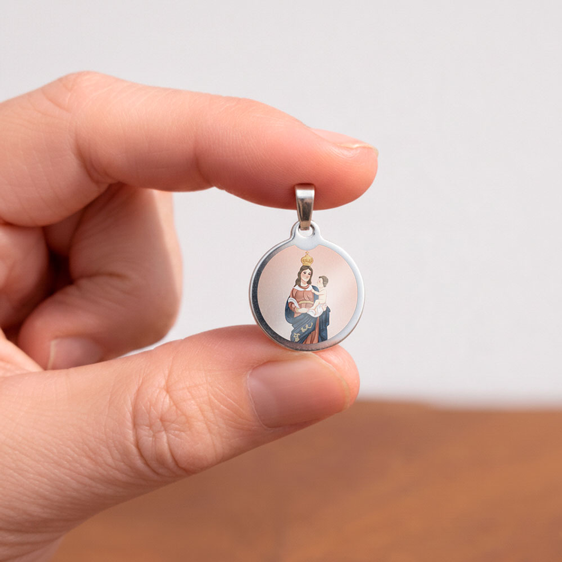 Médaille en acier de Notre-Dame de la Délivrance 2