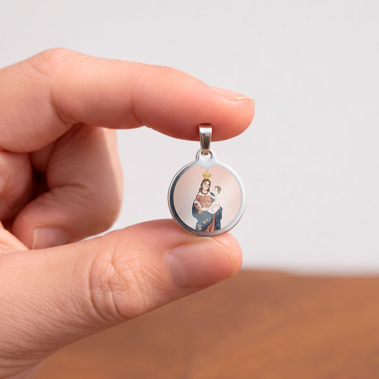 Médaille en acier de Notre-Dame de la Délivrance 2