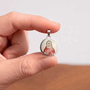 Medalla de acero de Nuestra Señora del Pino