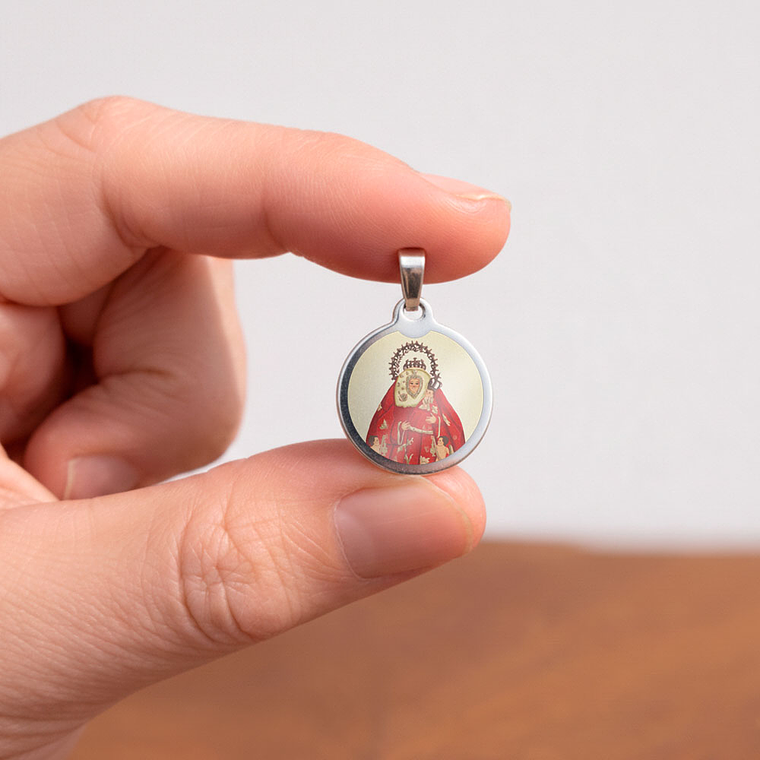 Medalla de acero de Nuestra Señora del Pino 2