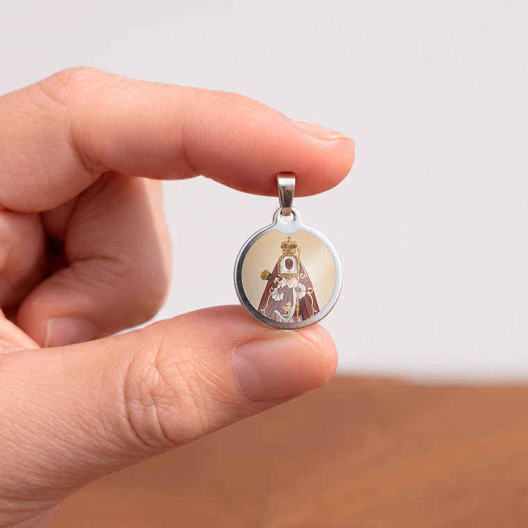 Medalha de aço de Nossa Senhora da Candelária 2