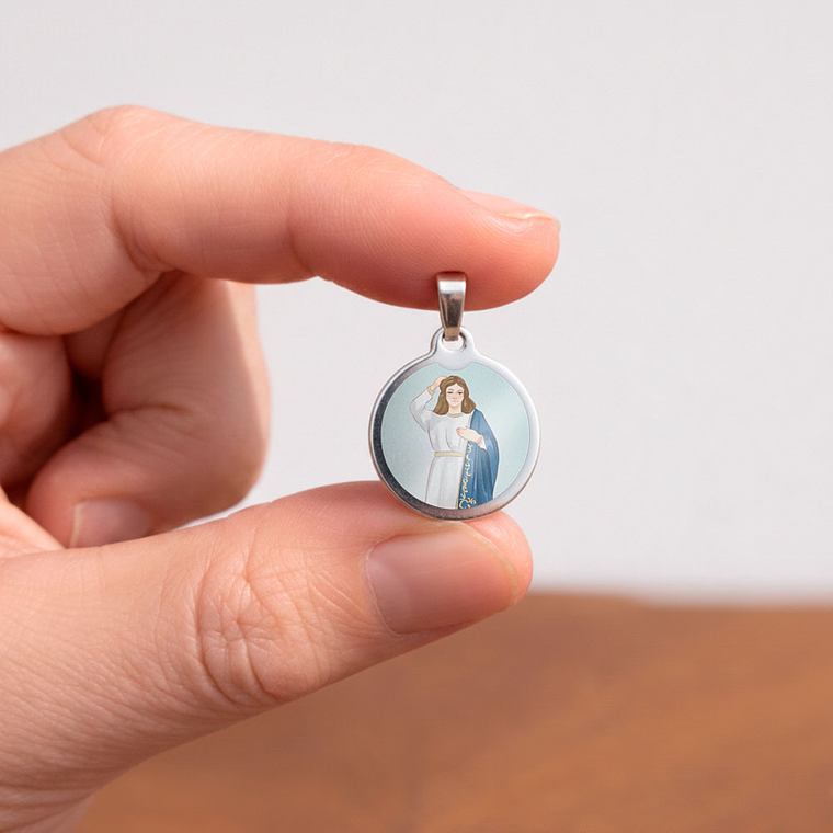 Medalla de acero de Nuestra Señora de la Cabeza 2