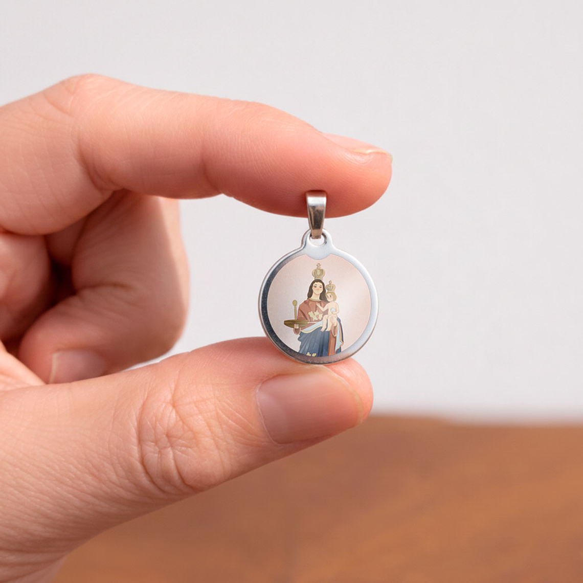 Medalha de aço de Nossa Senhora da Boa Viagem 2