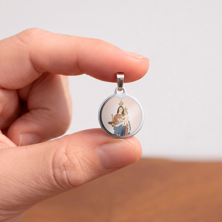 Medalha de aço de Nossa Senhora da Boa Viagem 2