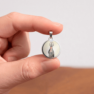 Our Lady of Anguish Steel Medal