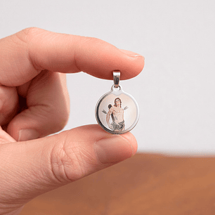 Saint Sebastian Steel Medal