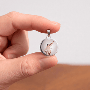 Saint Sebastian Steel Medal