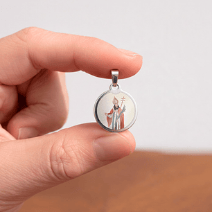 Médaille en acier de Saint Saturnin