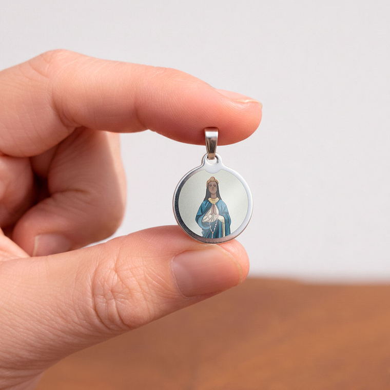 Saint Sarah Steel Medal 2