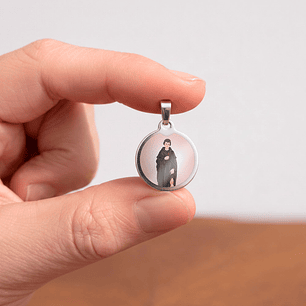 Saint Peregrine Steel Medal