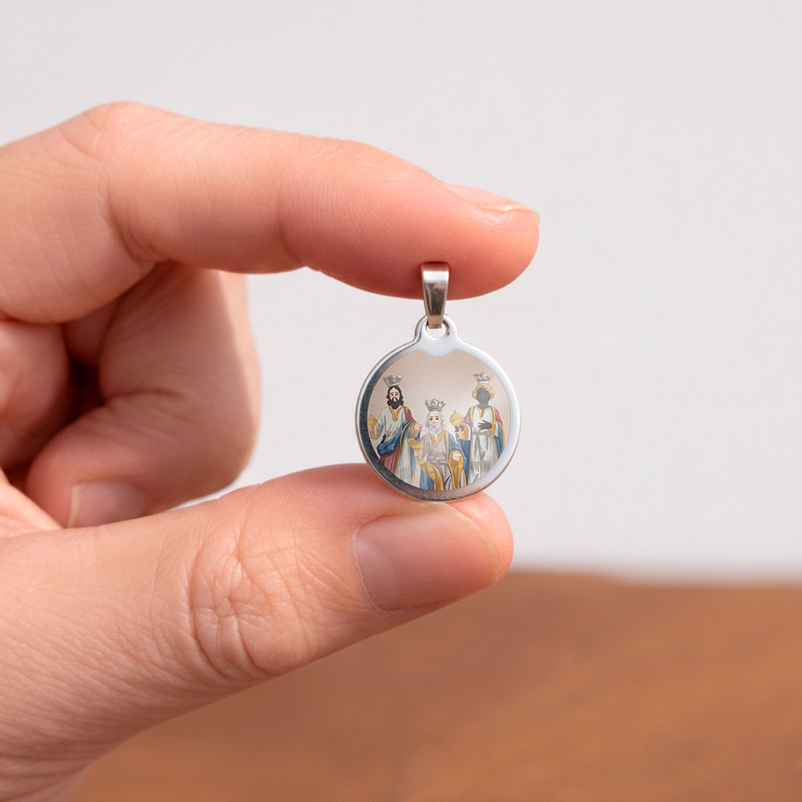 Medaglia in acciaio dei Re Magi 2
