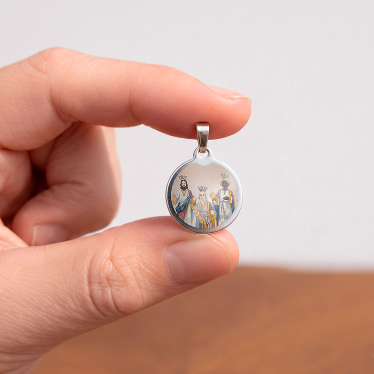 Medaglia in acciaio dei Re Magi 2