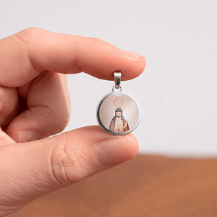 Holy Christ Steel Medal