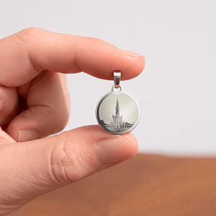 Medalha de aço do Santuário de Fátima