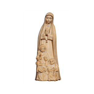 Wood statue of Appearance of Fatima