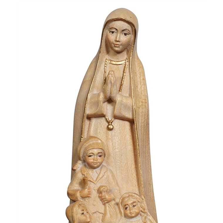 Immagine in legno Apparizione di Fatima 2