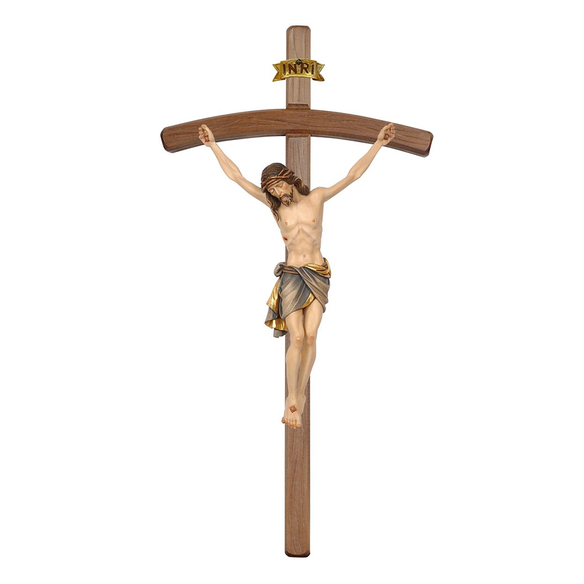 Crocifisso Cristo da Siena - legno 1