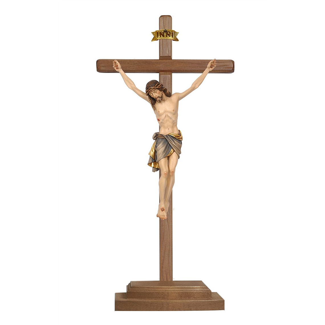 Crocifisso Cristo da Siena - legno 1