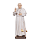 Pope Francis statue - Wood - thumbnail 1
