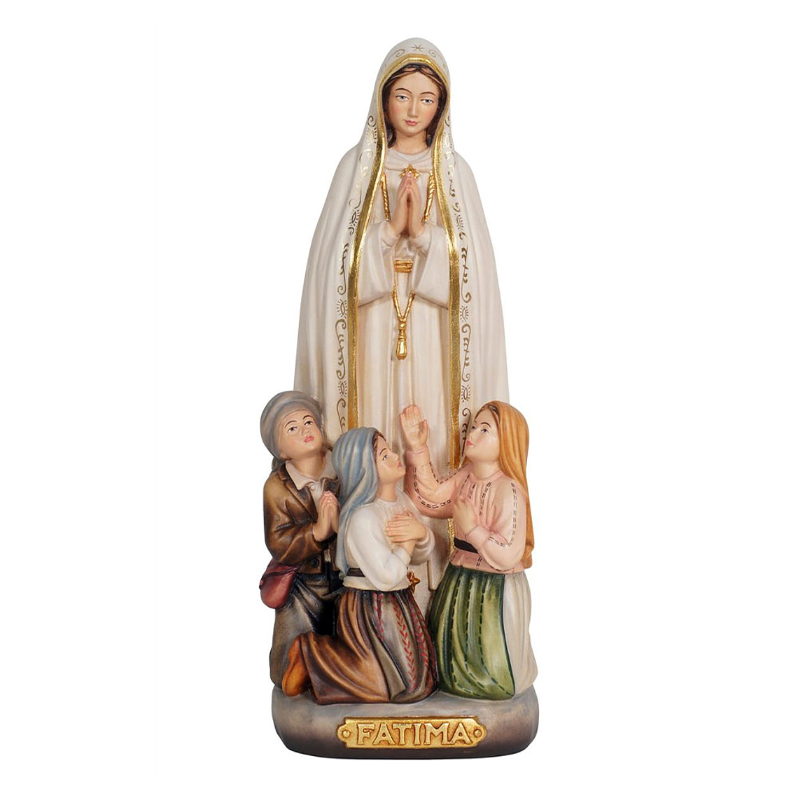 Apparition of Our Lady of Fátima - Wood 1