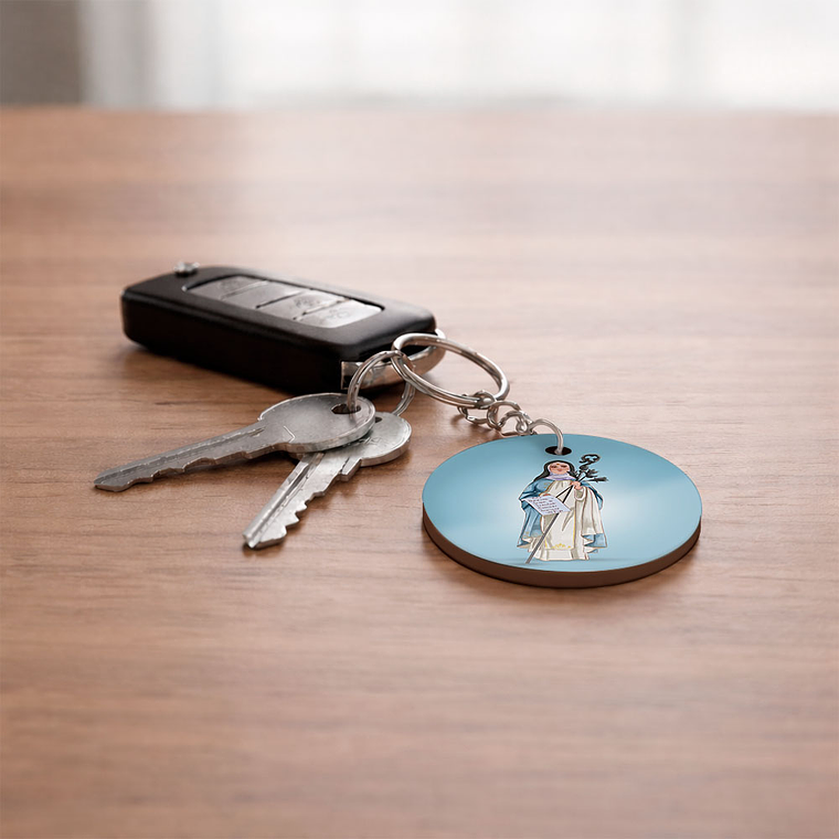 Saint Beatrice Keychain 2