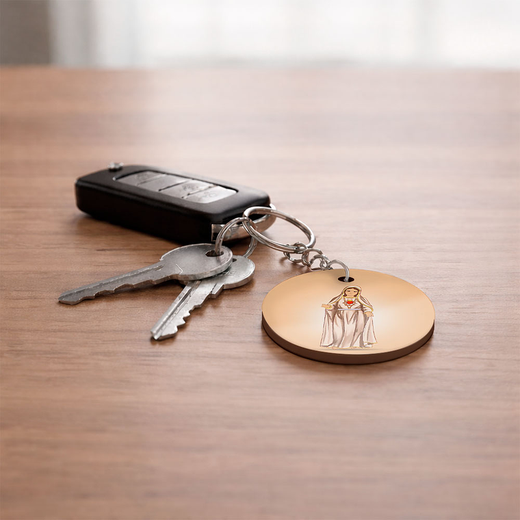 Chaveiro do Sagrado Coração de Maria 2