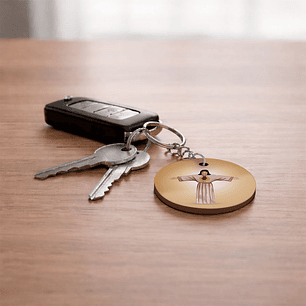 Llavero de Cristo Rey