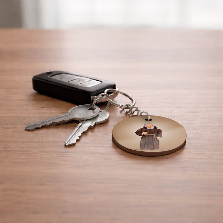 Llavero de Fray Damián 2