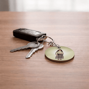 Porte-clés de Sainte Jacinthe