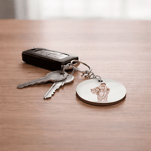 Chaveiro de Nossa Senhora de Medjugorje