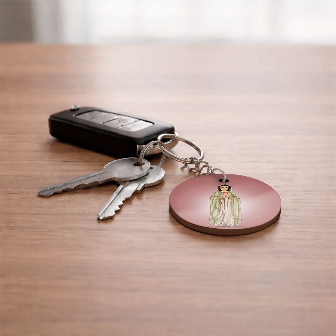 Mystic Rose Keychain 2