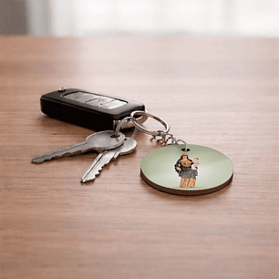 Our Lady of the Abbey Keychain