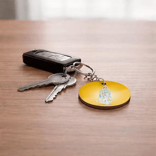 Our Lady of Fátima Keychain