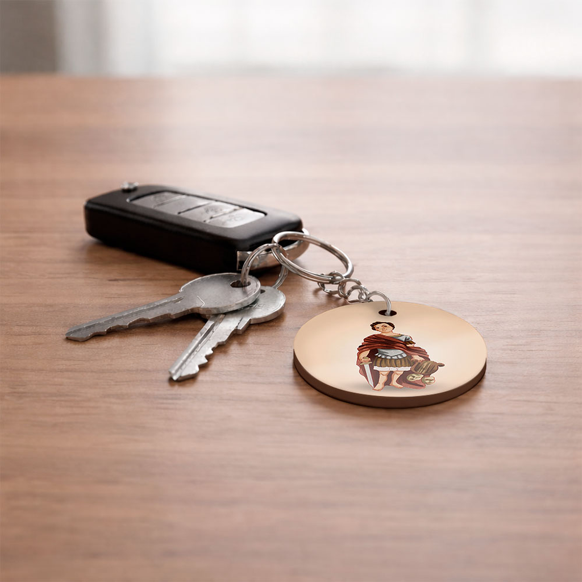 Saint Genesius Keychain 2