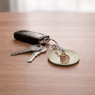 Saint Julian Keychain